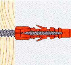 Schraubenset mit Dübel und Beilagscheibe für Monate von Boxsack Halterungen Bild c