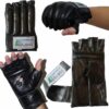 schwarze sandsackhandschuhe fight aus echtem leder