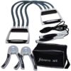 Hochwertiges Fitness-Set mit Expander, Handgrips und Springseil für gezieltes Kraft- und Ausdauertraining.