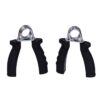 Fingerhantel in Schwarz mit ergonomischem Griff für gezieltes Training der Hand- und Unterarmmuskulatur.