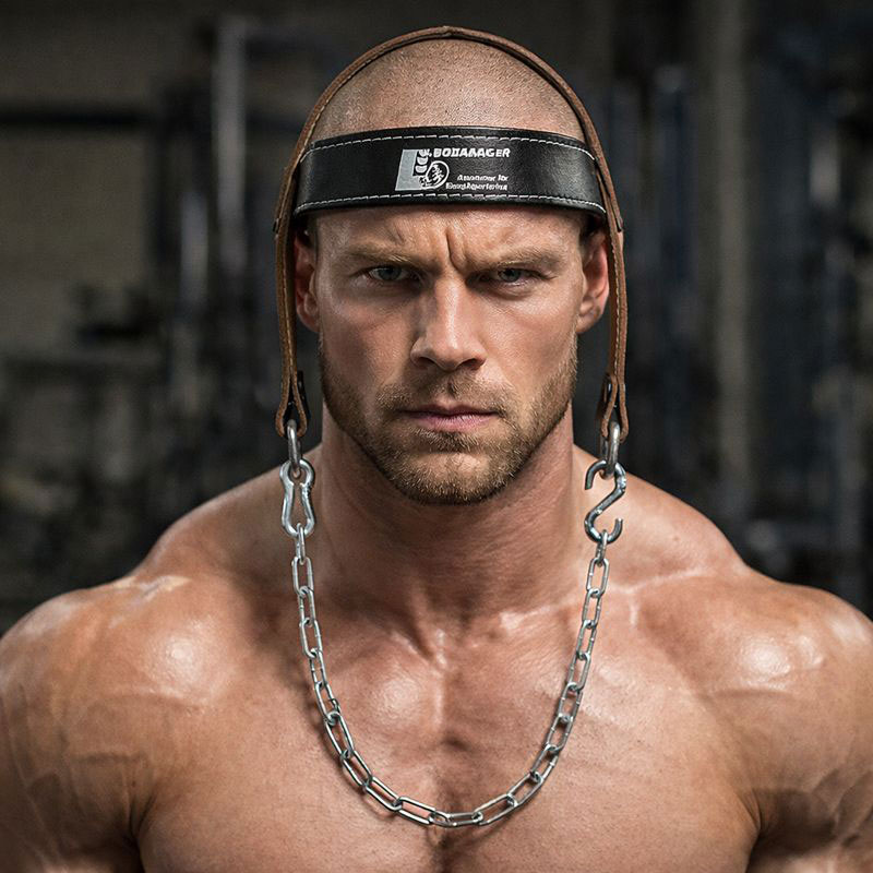 Nackenmuskeln Trainer Weight Lifting Head Harness – Bild 3