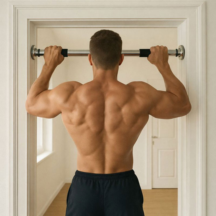 Alternative view of Türreck Klimzugstange aus Stahl mit Softgriff VERSTELLBAR