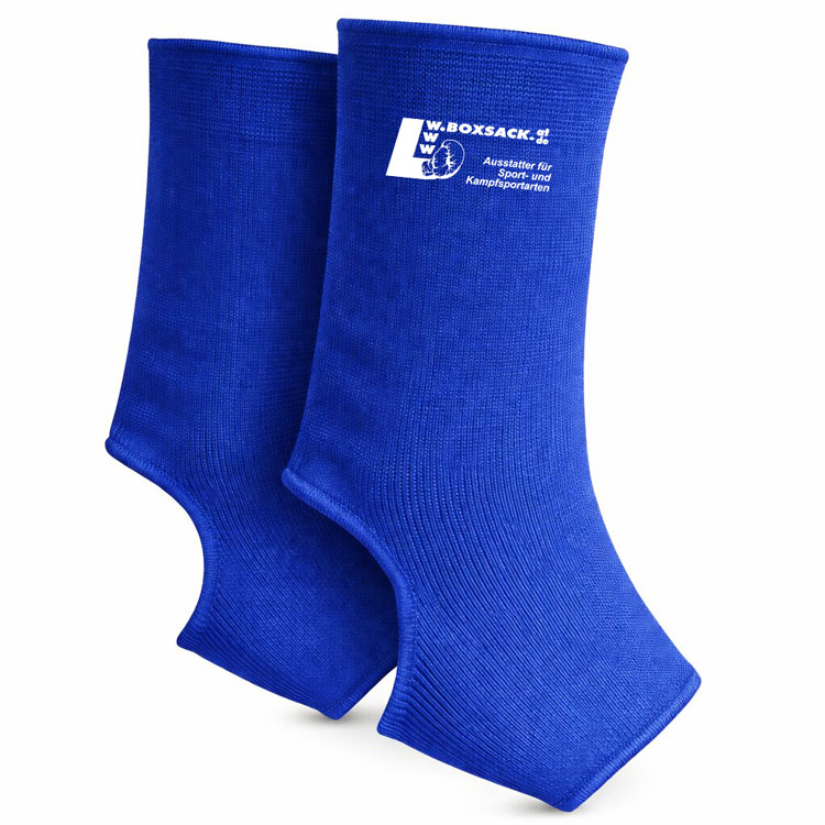 Knöchelschoner Fersenschoner Fußgelenkbandagen elastisch Blau