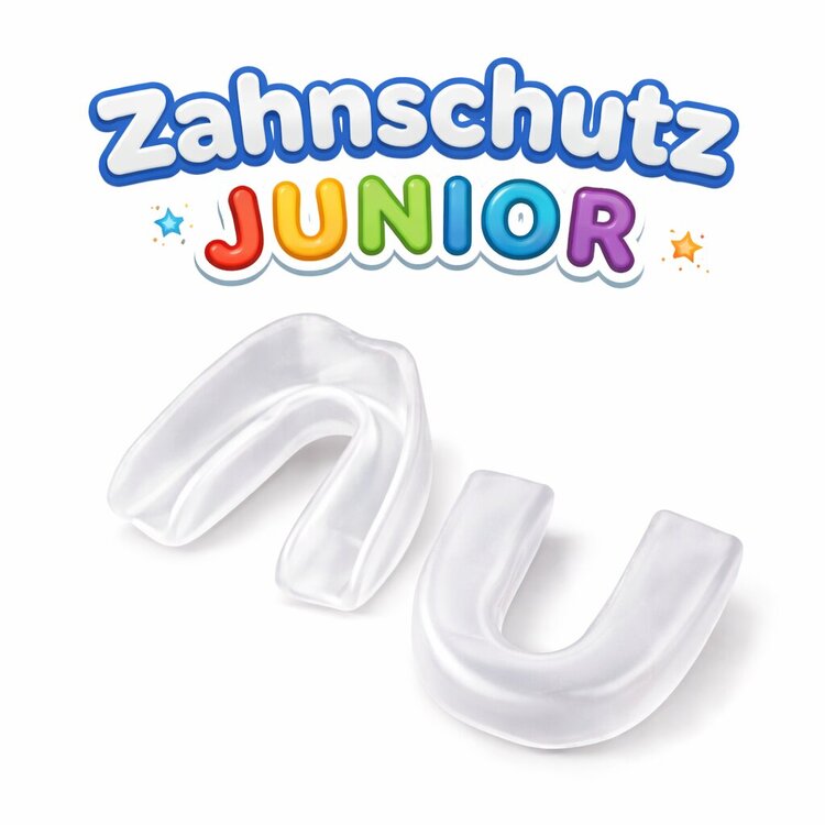 Zahnschutz JUNIOR Transluzent mit Dose